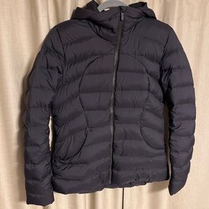 Black Lululemon Down Filled Jacket Size 10